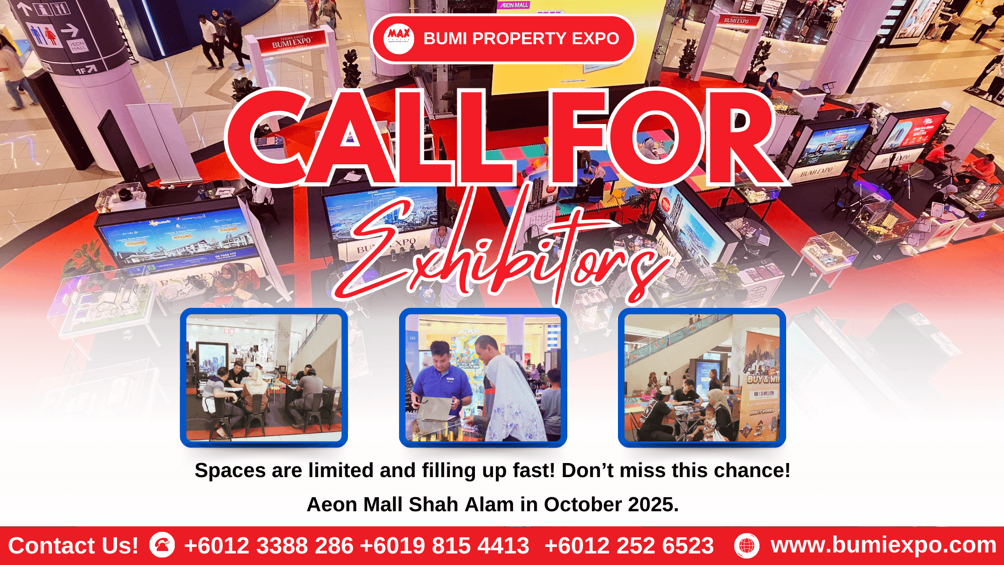 Call for Exhibitors (2000 x 1125 px)