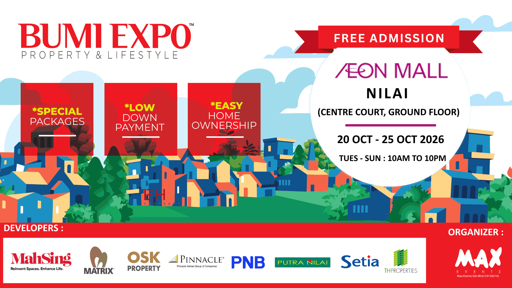 Aeon Mall Nilai (20 Oct to 25 Oct 2026) - Website Banner
